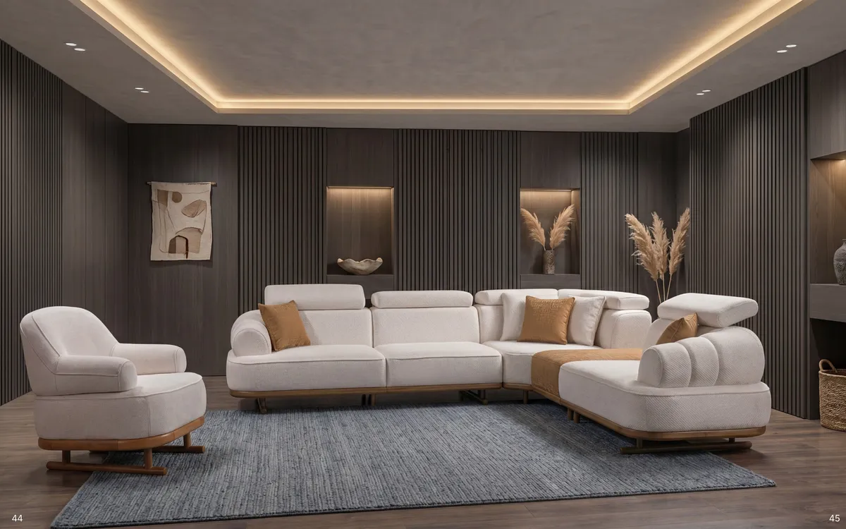 Lotus Köşe Takımı Detay 1